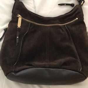 Suede Hobo Bag - TIGANELLO